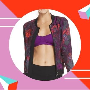 Fabletics - Ithaca flower bomber jacket
